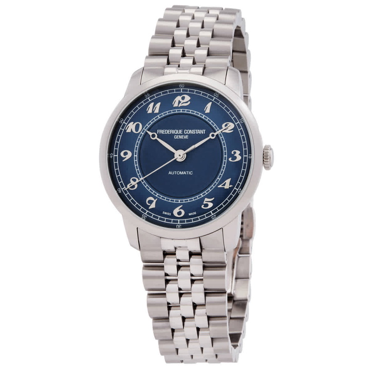 Photo: Frederique Constant Classics Premiere Automatic Blue Dial Mens Watch FC-301BL3B6B