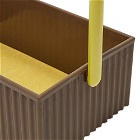 Hachiman Omnioffre Stacking Storage Box - Small in Brown/Sage