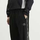 Umbro Men's Taped Track Pant in Black/Sedona Sage