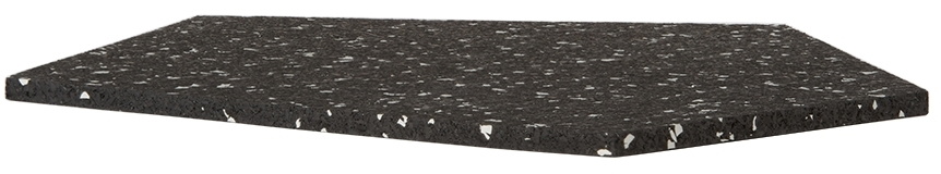 Slash Objects Black Gem Mousepad