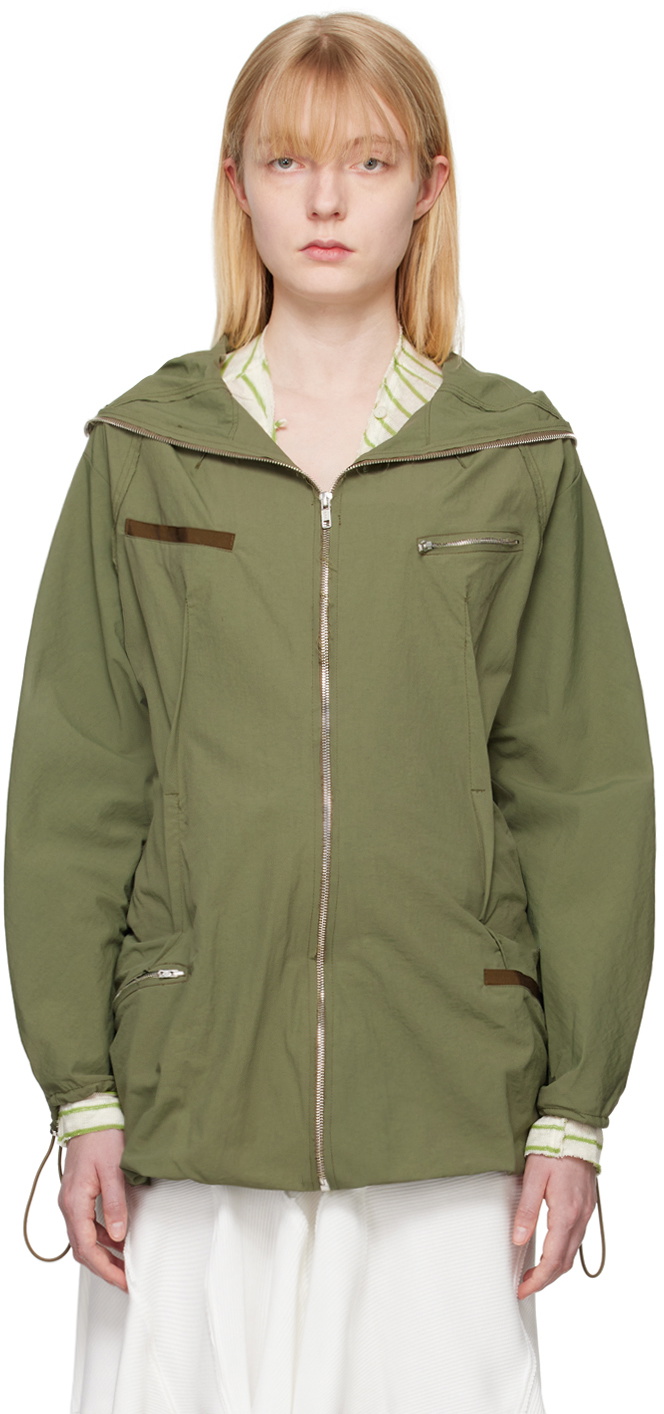 Talia Byre Khaki Hooded Jacket