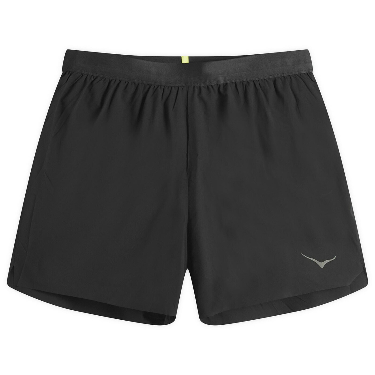 HOKA ONE ONE Men's M Glide 5'' Short W/Brief in Black