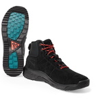 Nike - ACG Angel's Rest Suede and Mesh Sneakers - Men - Black