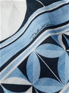 DOLCE & GABBANA - Printed Linen Tank Top - Blue