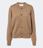 Ami Paris Ami de Cœur wool cardigan