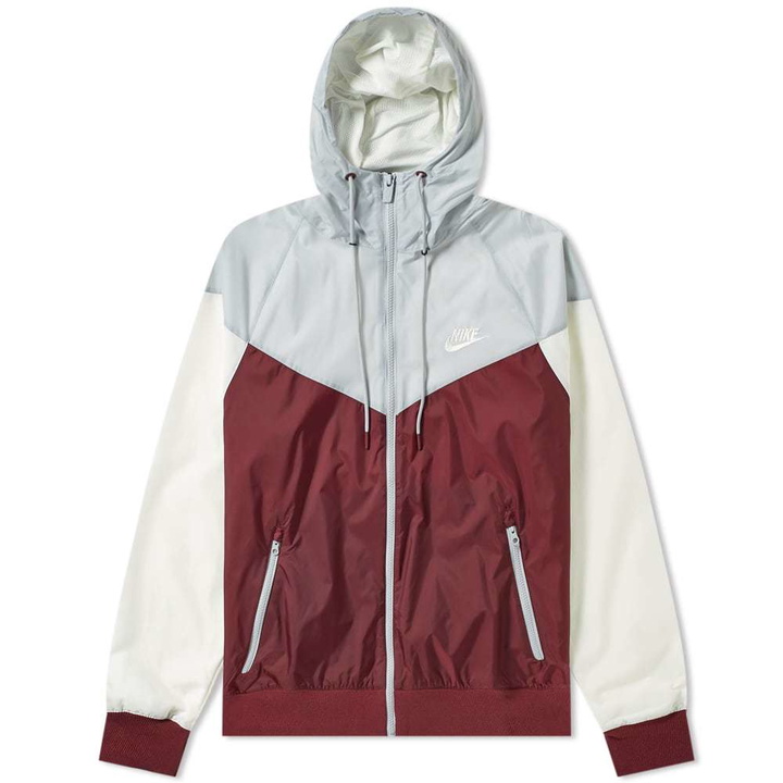 Photo: Nike Windrunner Jacket Night Maroon, Grey & Sail