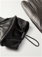 BOTTEGA VENETA - Leather Gloves - Black