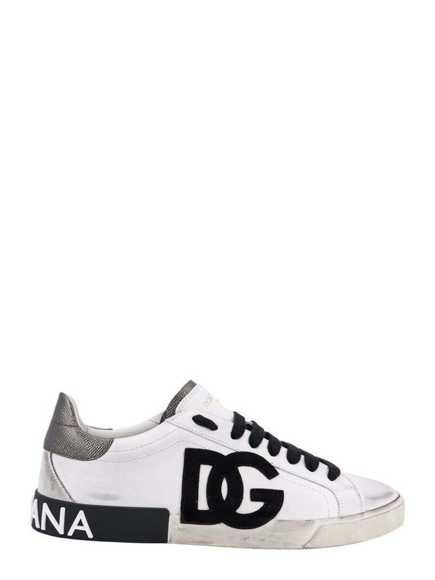 Photo: Dolce & Gabbana   Sneakers Silver   Mens