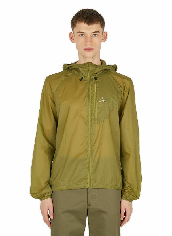 Photo: Windbreaker Hooded Jacket in Green