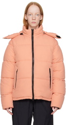 The Very Warm Pink Hooded Puffer Jacket