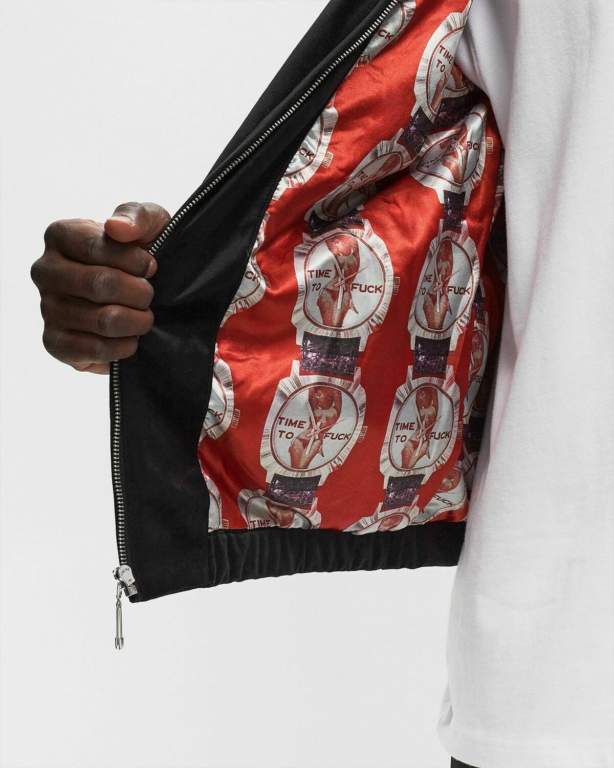 Fucking Awesome Bullshirt Work Jacket Black Bomber Jackets