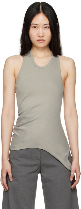Photo: LOW CLASSIC Gray Cutout Tank Top