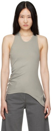 LOW CLASSIC Gray Cutout Tank Top