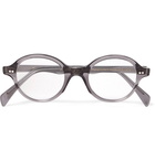 Cutler and Gross - Round-Frame Acetate Optical Glasses - Gray