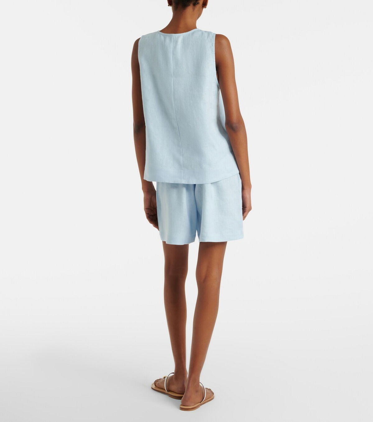 Asceno Dallas linen shorts