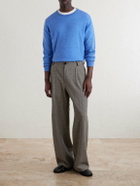William Lockie - Merino Wool Sweater - Blue