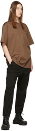 Juun.J Black Jersey Lounge Pants