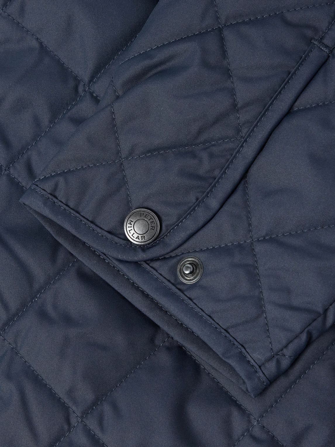 Peter Millar - Suffolk Quilted Recycled-Shell Coat - Blue