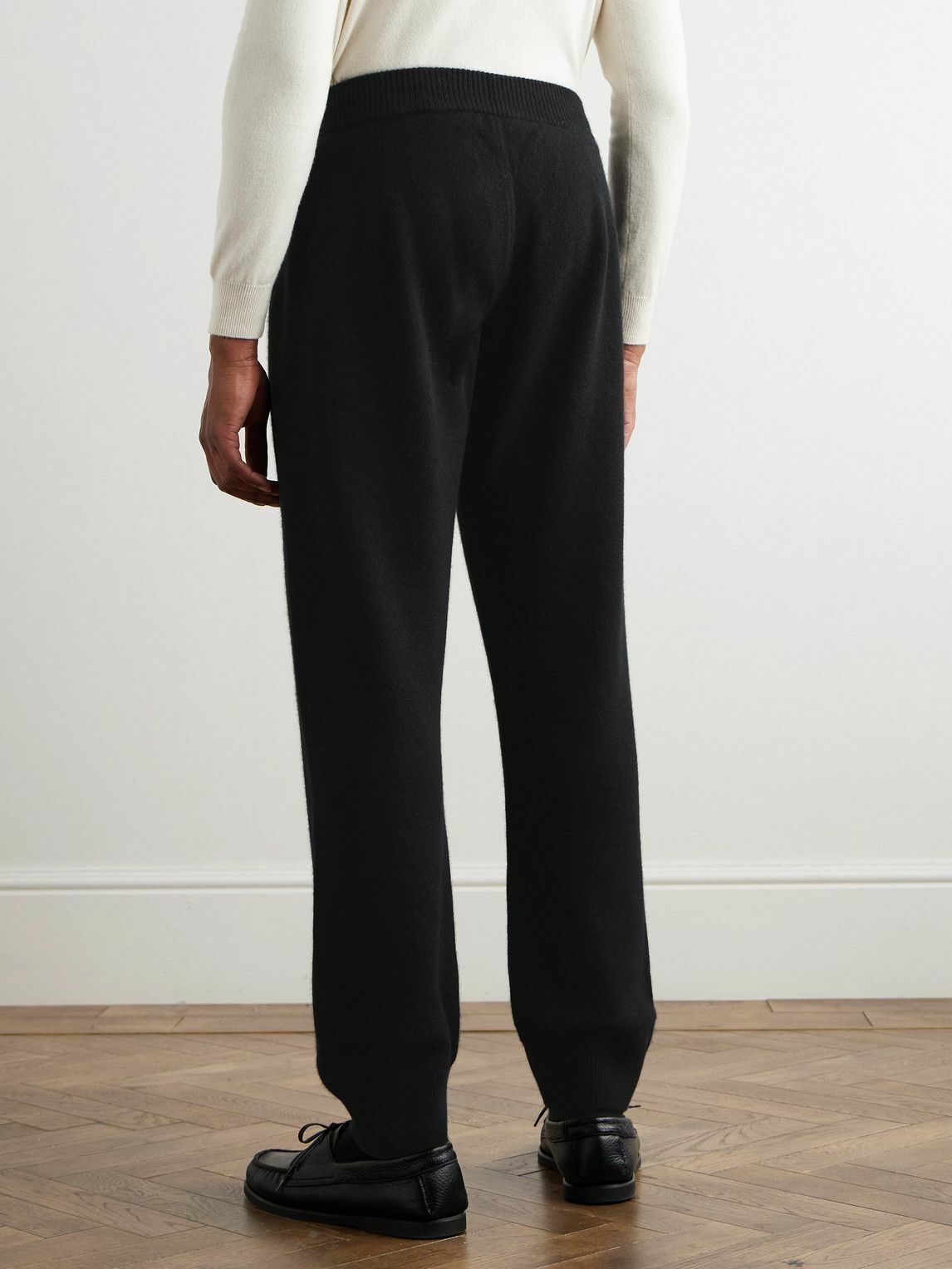 lemaire スラックス　dries our legacy auralee Auralee - Tapered Cashmere Trousers - Black Auralee