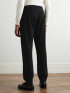 Auralee - Tapered Cashmere Trousers - Black