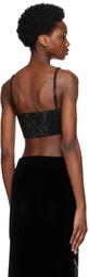 NUÉ Black Charlotte Camisole
