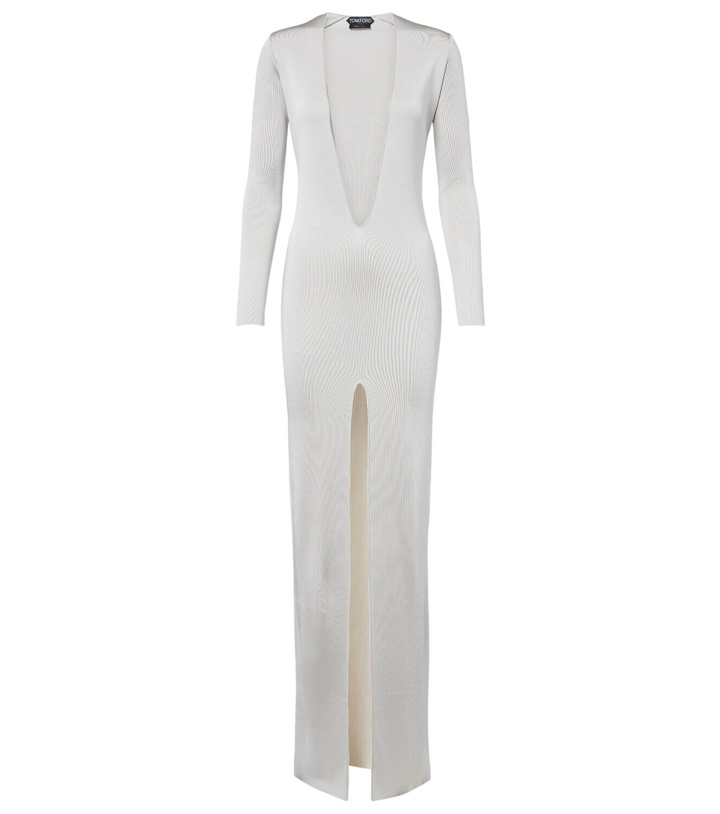 Photo: Tom Ford Knitted gown