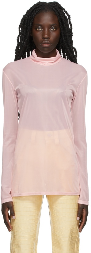 Photo: Kwaidan Editions Transparent Mesh Turtleneck