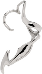 Vitaly Silver Cobra Single Left Ear Cuff