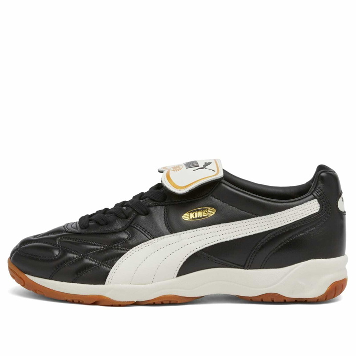 Photo: Puma King Indoor in Black/Warm White