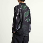 Umbro by Slam Jam Men's 95 96 Ls Polo in Dark Green Black