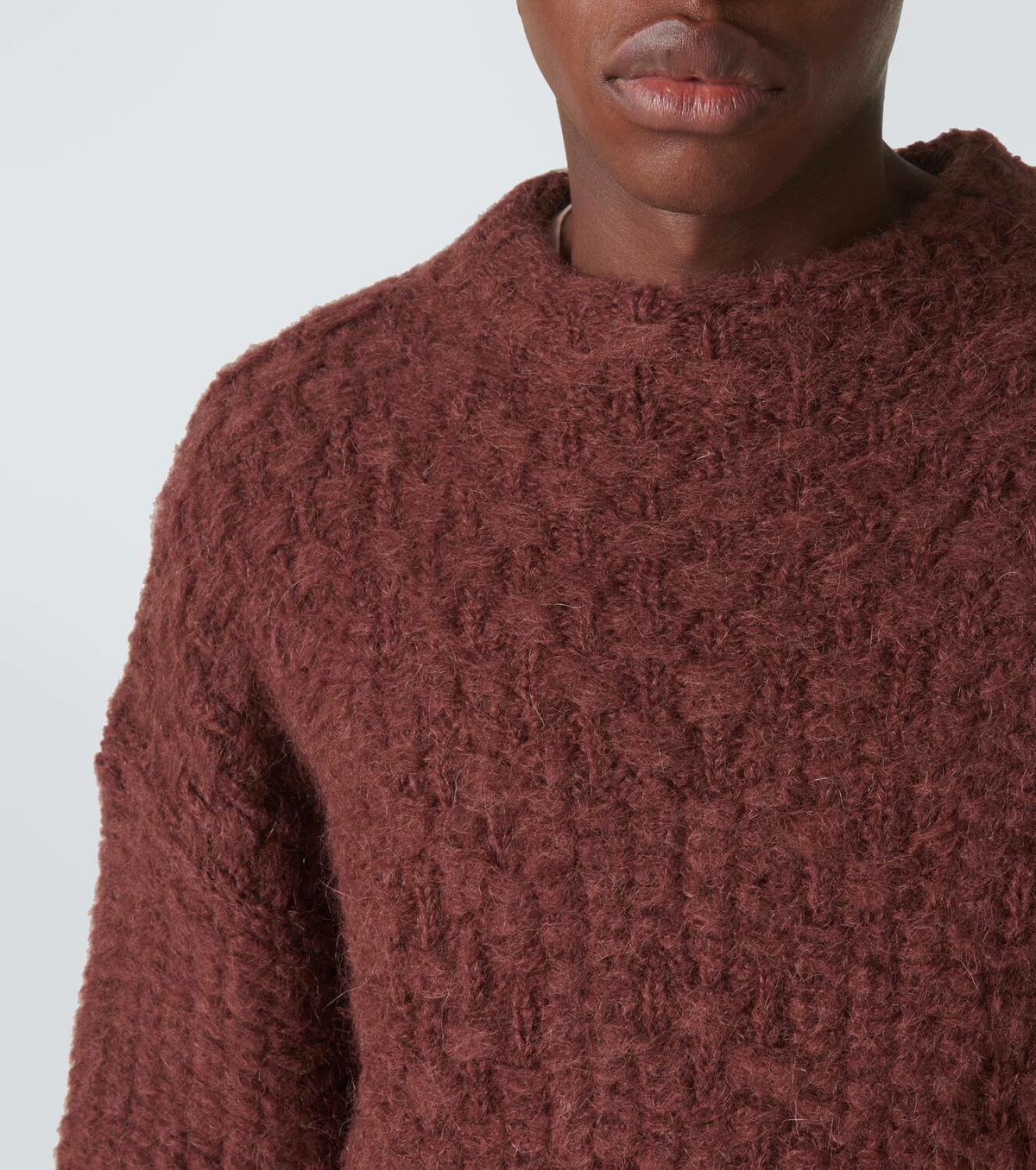 Jil Sander Mohair and alpaca-blend sweater Jil Sander