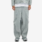 P.A.M. Men's Corduroy Pondering Trousers in Sky Grey