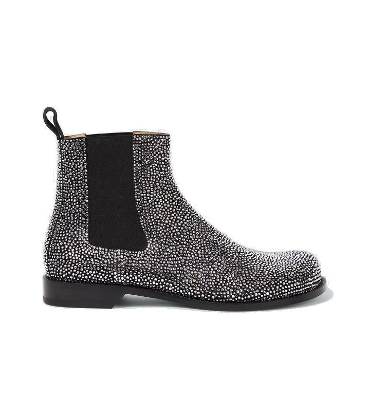 Photo: Loewe Campo embellished leather Chelsea boots