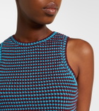 Alaïa Crochet cotton crop top