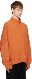 The Row Orange Cobain Turtleneck