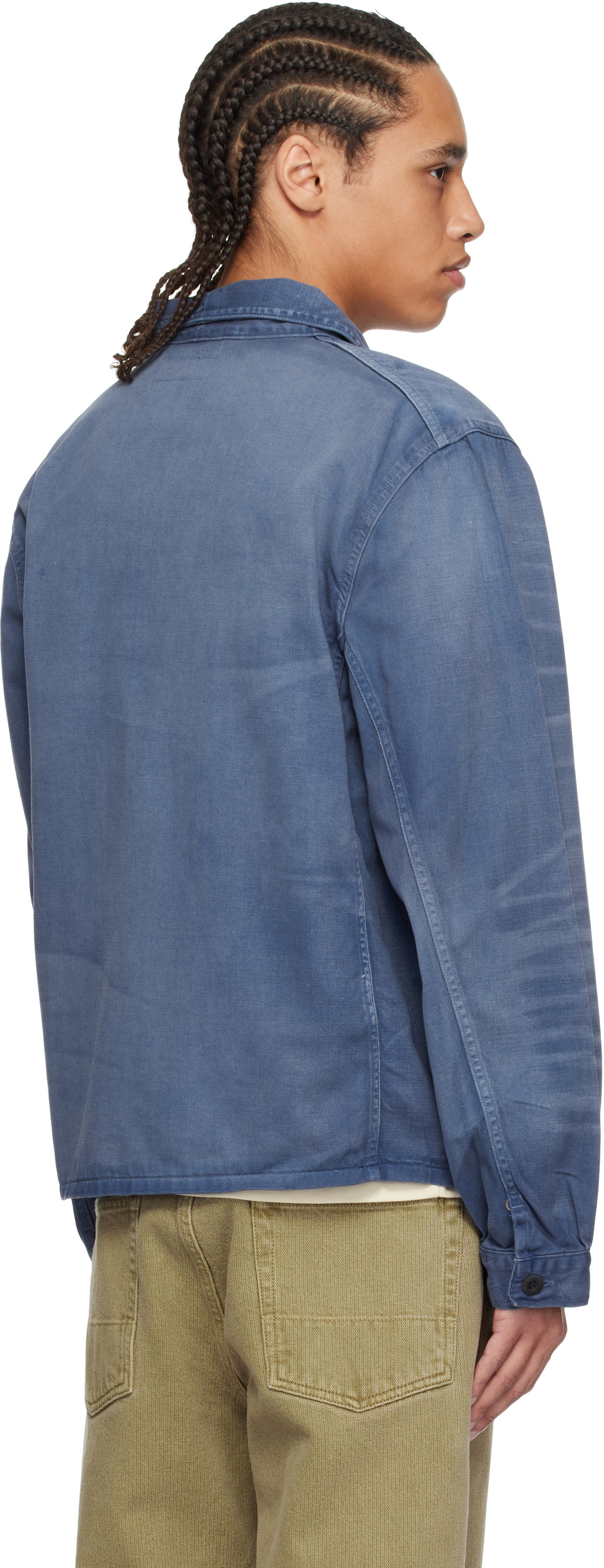 Polo Ralph Lauren Navy Utility Denim Jacket Polo Ralph Lauren