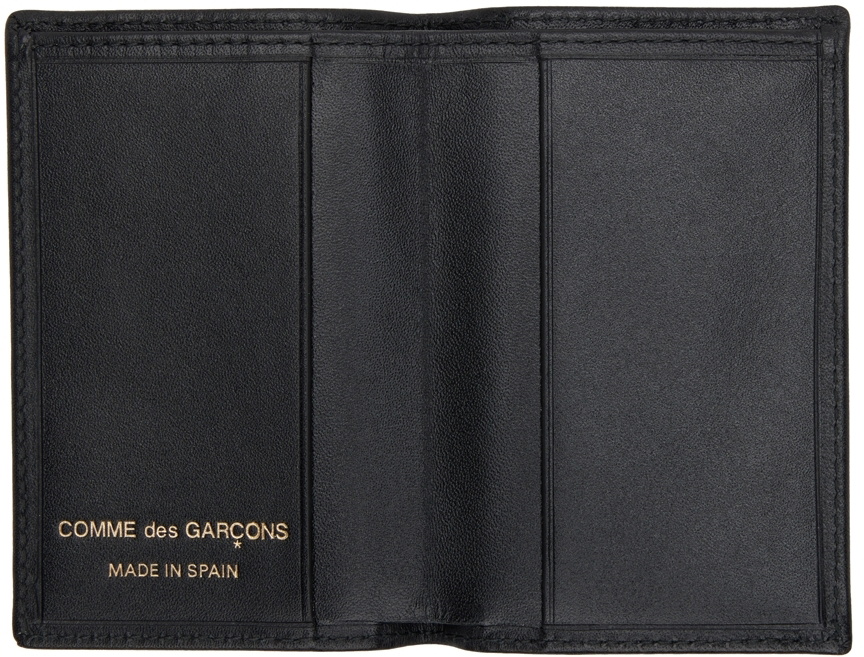COMME des GARÇONS WALLETS Black Classic Bifold Card Holder