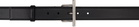 McQueen Black T-Bar Hip Belt