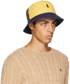 Polo Ralph Lauren Yellow & Green Logo Chino Bucket Hat