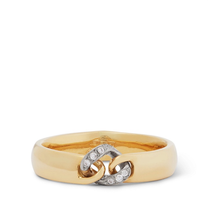 Photo: Bunney - 18-Karat Yellow and White Gold Diamond Ring - Gold