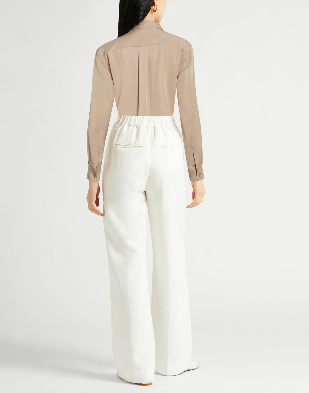 Peserico Womens Shirt in Sage green