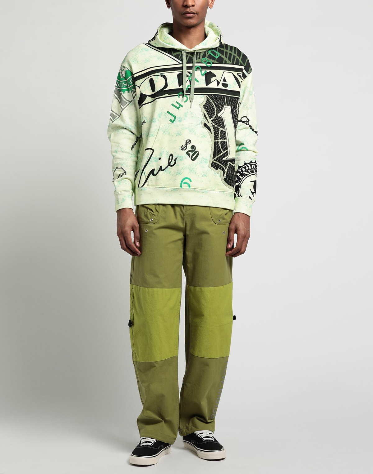 Moschino Mens Sweatshirt Light in Green