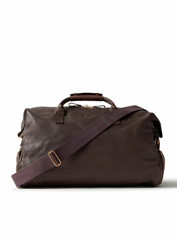 Photo: Bennett Winch - Logo-Debossed Full-Grain Leather Weekend Bag