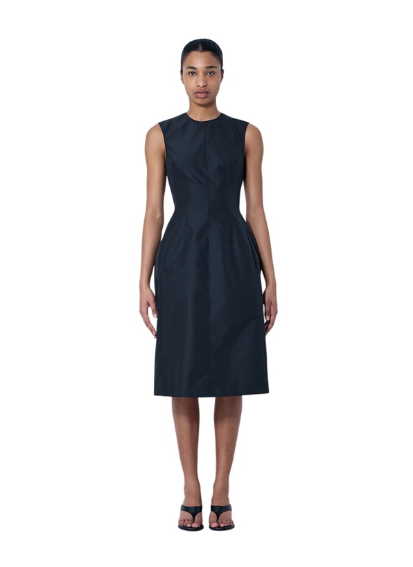 Photo: Jil Sander Sleeveless Structured Midi Dress