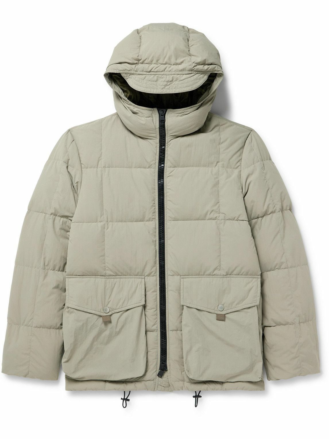 超人気の雑貨店 Down Hooded Shell Quilted Ernest - Valstar Jacket Neutrals - ジャケット・アウター
