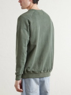 Neighborhood - Cotton Pigment Dyed Sweatshirt - Green