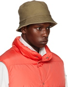 Visvim Khaki Dome Bucket Hat