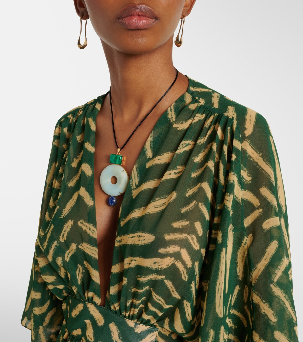 Johanna Ortiz Printed kaftan