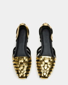 Steve Madden Medlin Flats in Gold