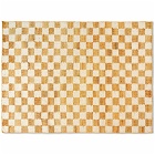 ferm LIVING Check Wool Jute Rug - 140x200cm in Off-White/Natural 